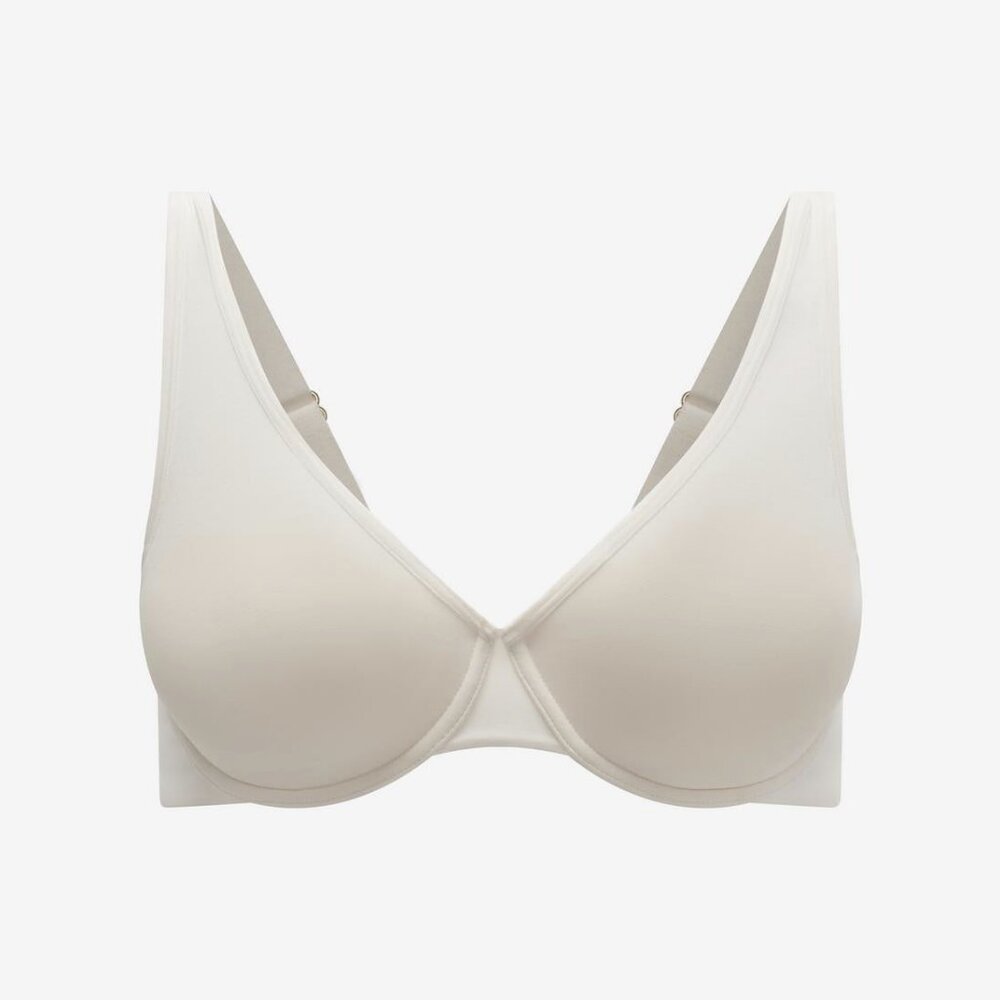 ThirdLove Organic Cloud Cotton Perfect Coverage Bra Size 40Bsea-salt / 40B